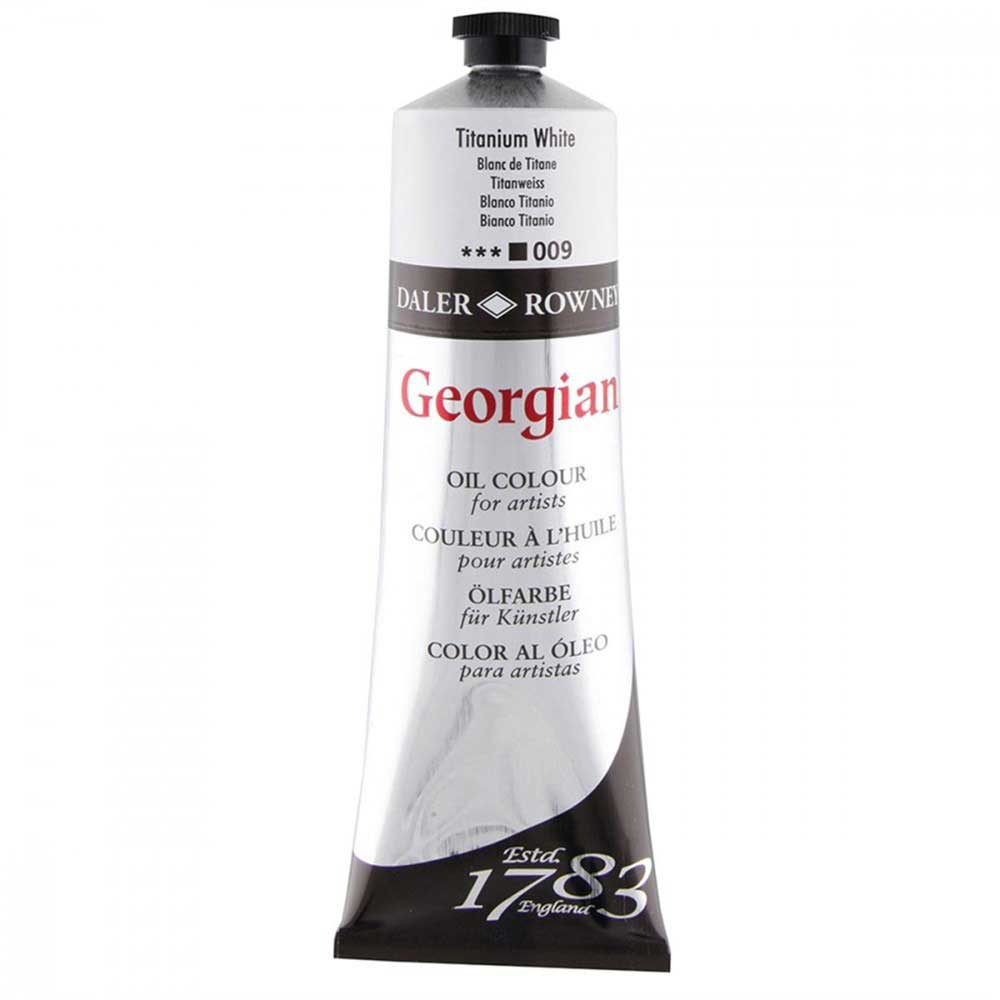 Daler Rowney Georgian Yağlı Boya 225ml Titanium White 009