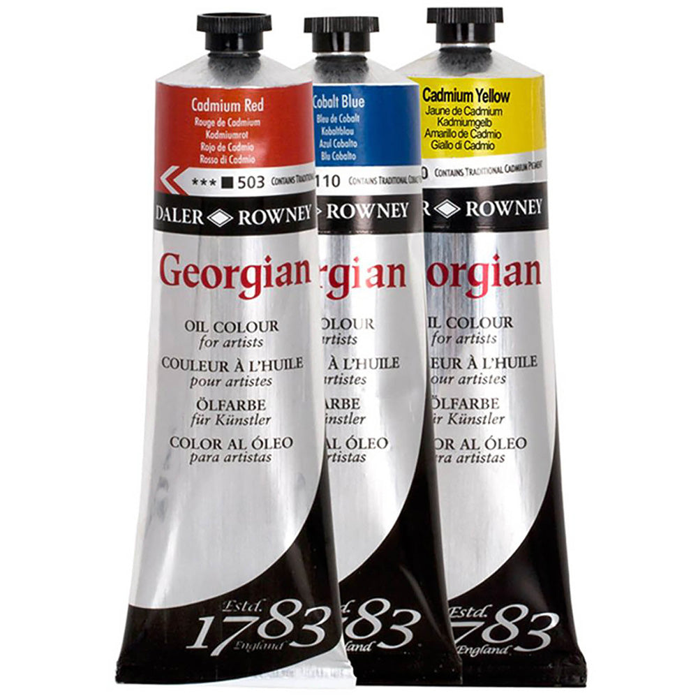 Daler Rowney Georgian Yağlı Boya 225ml Buff Titanium 024