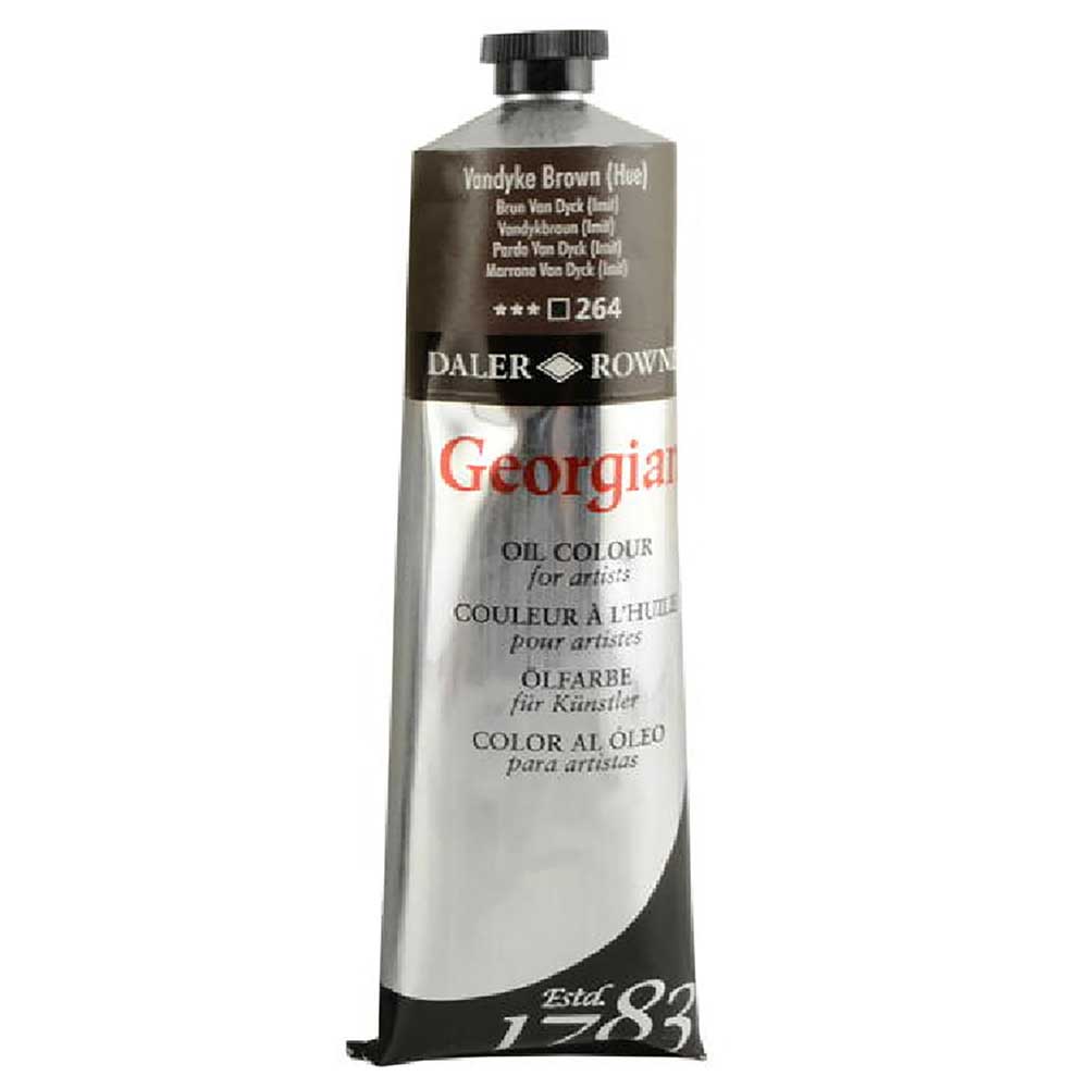 Daler Rowney Georgian Yağlı Boya 225ml Vandyke Brown Hue 264