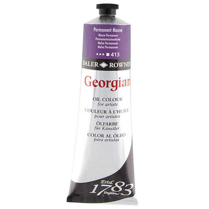 Daler Rowney Georgian Yağlı Boya 225ml Permanent Mauve 413