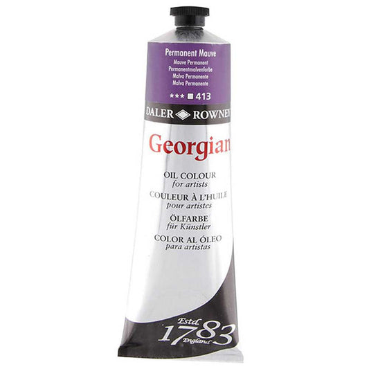 Daler Rowney Georgian Yağlı Boya 225ml Permanent Mauve 413
