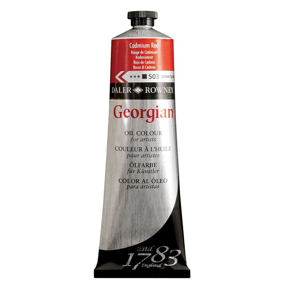 Daler Rowney Georgian Yağlı Boya 225ml Cadmium Red 503