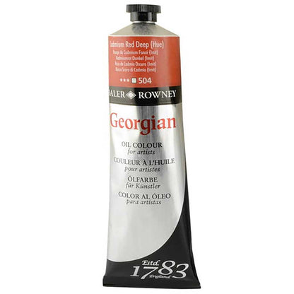 Daler Rowney Georgian Yağlı Boya 225ml Cadmium Red Deep Hue 504