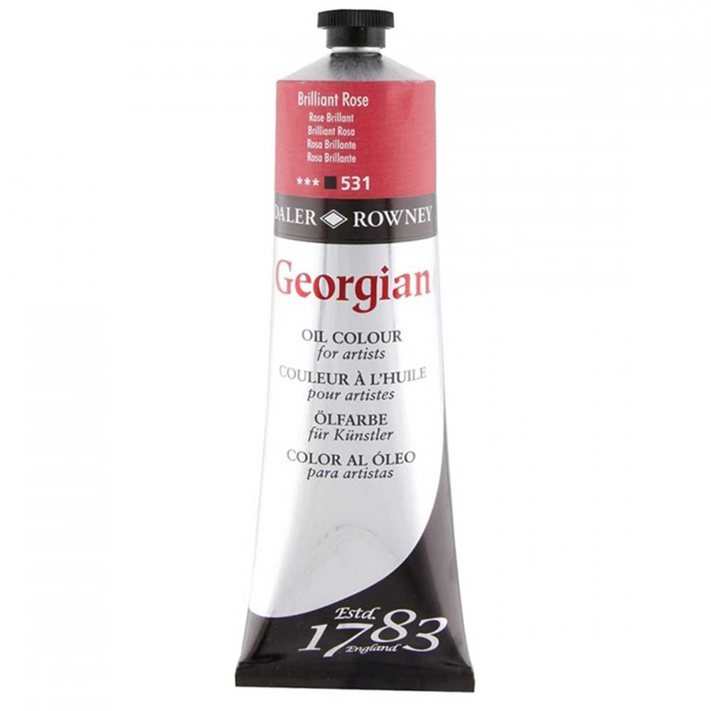 Daler Rowney Georgian Yağlı Boya 225ml Brilliant Rose 531
