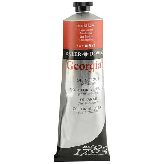 Daler Rowney Georgian Yağlı Boya 225ml Scarlet Lake 571
