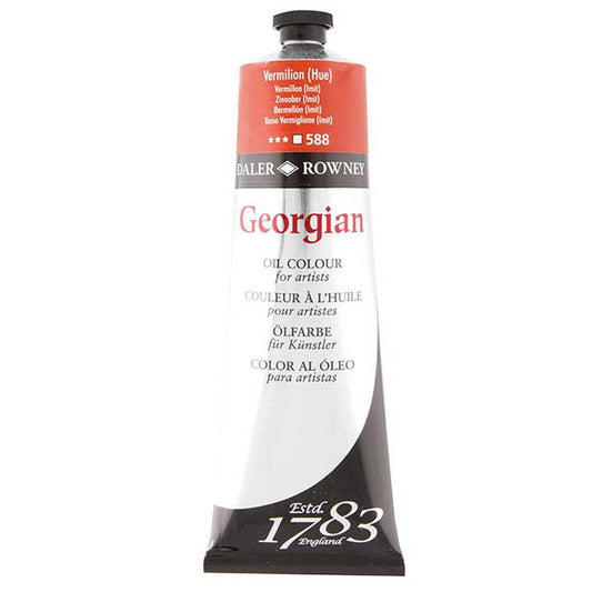 Daler Rowney Georgian Yağlı Boya 225ml Vermilion Hue 588