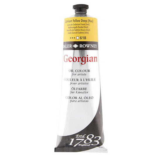 Daler Rowney Georgian Yağlı Boya 225ml Cadmium Yellow Deep Hue 618