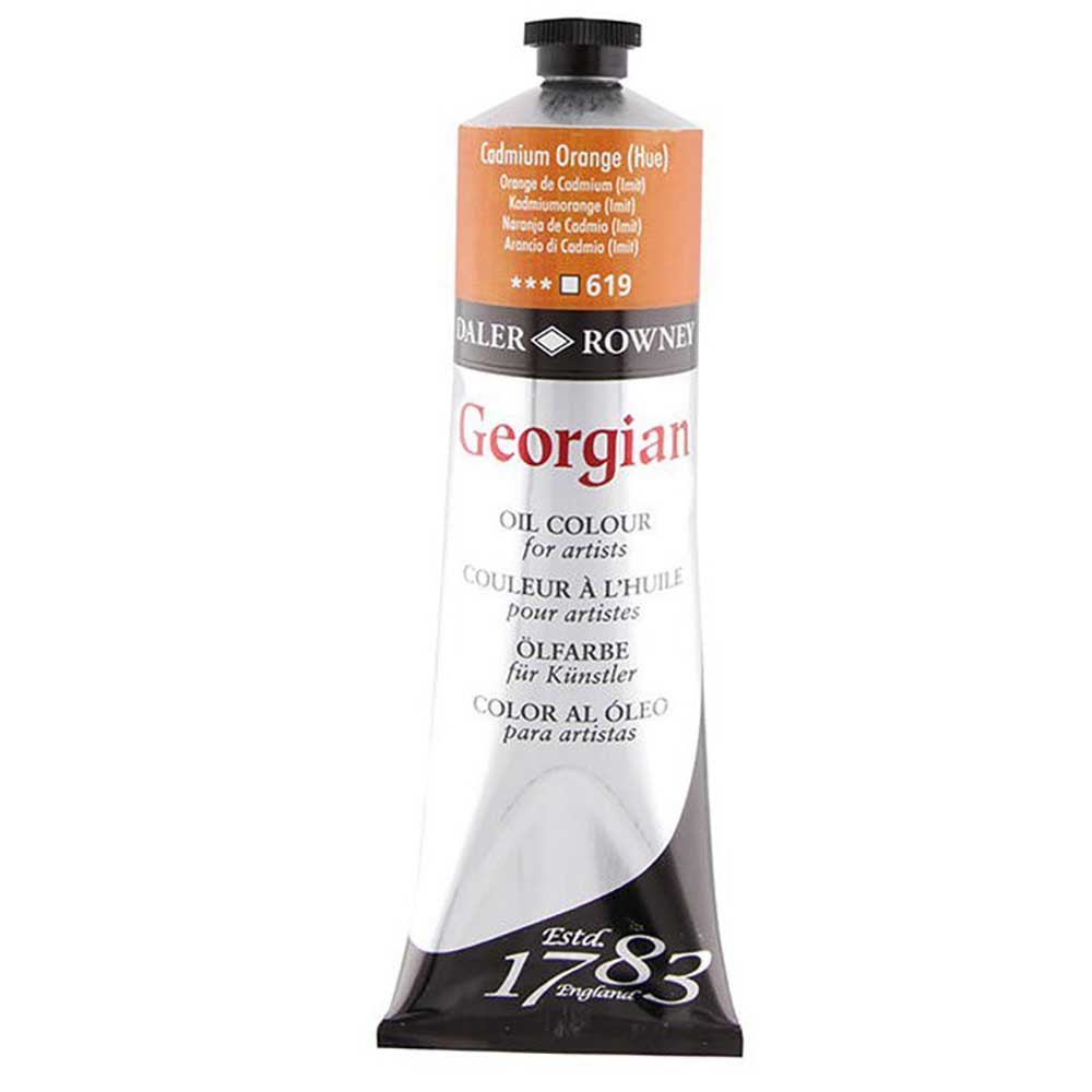 Daler Rowney Georgian Yağlı Boya 225ml Cadmium Orange Hue 619