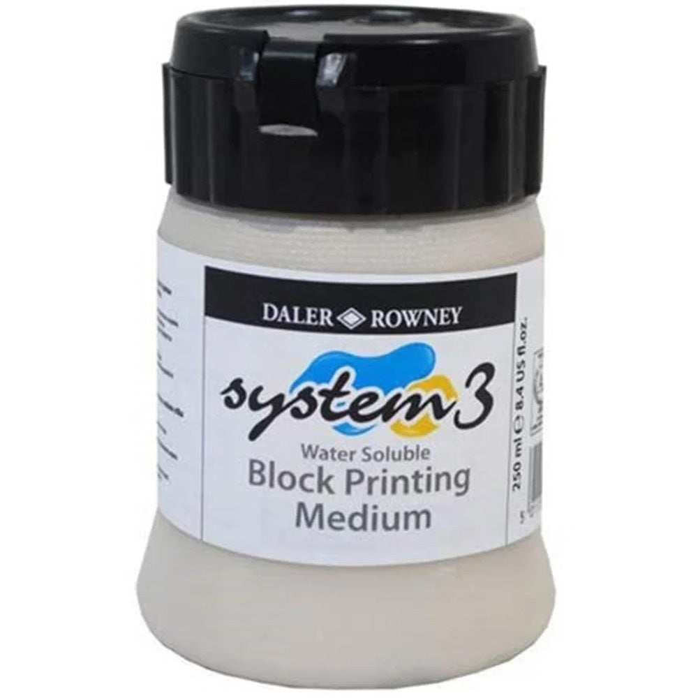 Daler Rowney System 3 Block Printing Medium 250ml