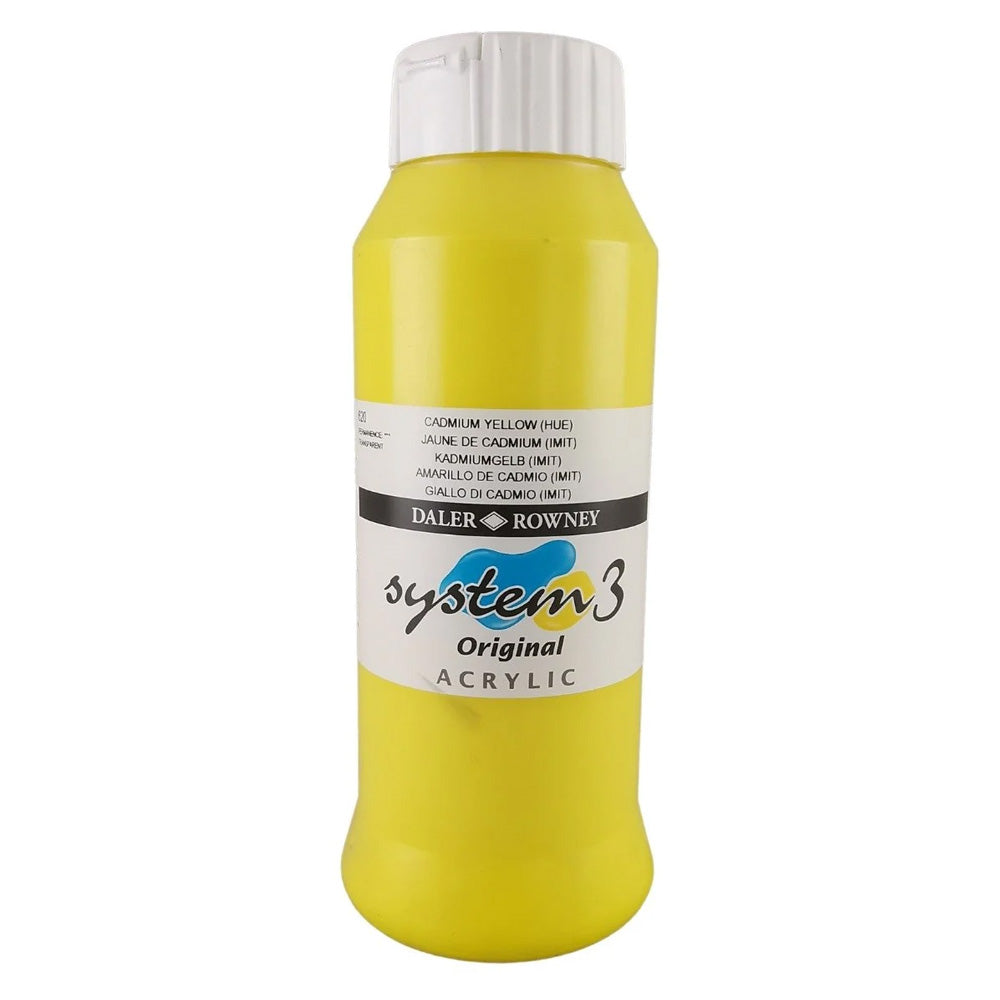 Daler Rowney System 3 Original 1lt Cadmium Yellow Hue 620