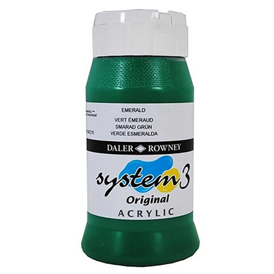 Daler Rowney System 3 Original 500ml Emerald 335