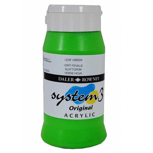 Daler Rowney System 3 Original 500ml Leaf Green 355