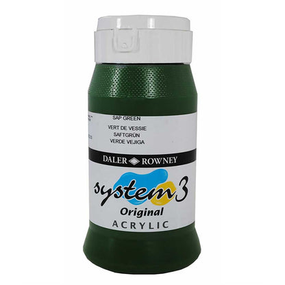 Daler Rowney System 3 Original 500ml Sap Green 375