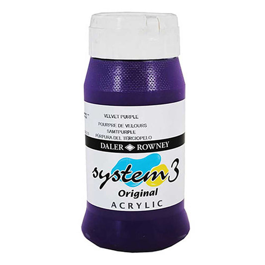 Daler Rowney System 3 Original 500ml Velvet Purple 418