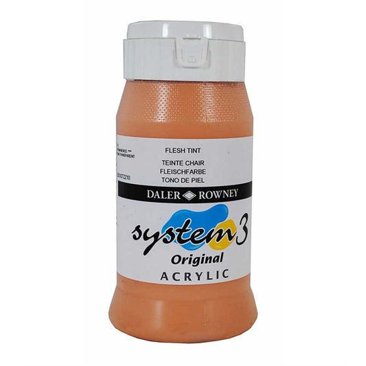 Daler Rowney System 3 Original 500ml Peach Pink (Flesh Tint) 578