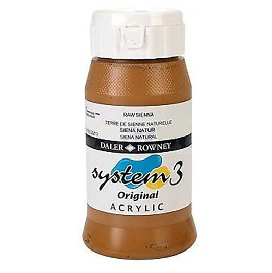 Daler Rowney System 3 Original 500ml Raw Sienna 667