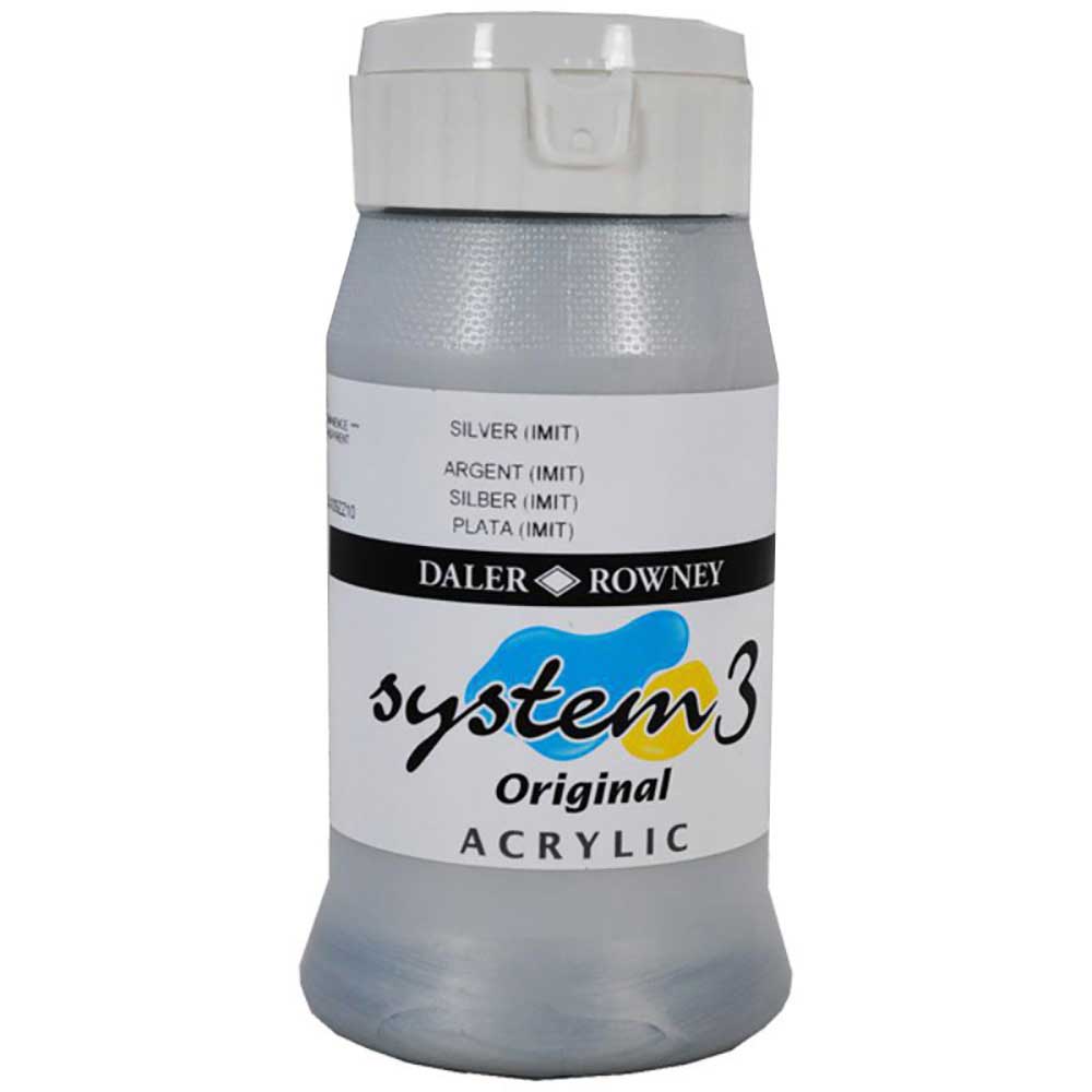 Daler Rowney System 3 Original 500ml Silver İmit 702