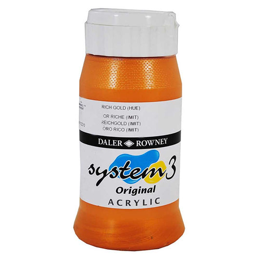 Daler Rowney System 3 Original 500ml Rich Gold İmit 707