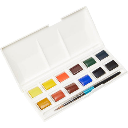 Daler Rowney Aquafine Cep Set Yarım Boy 12'li