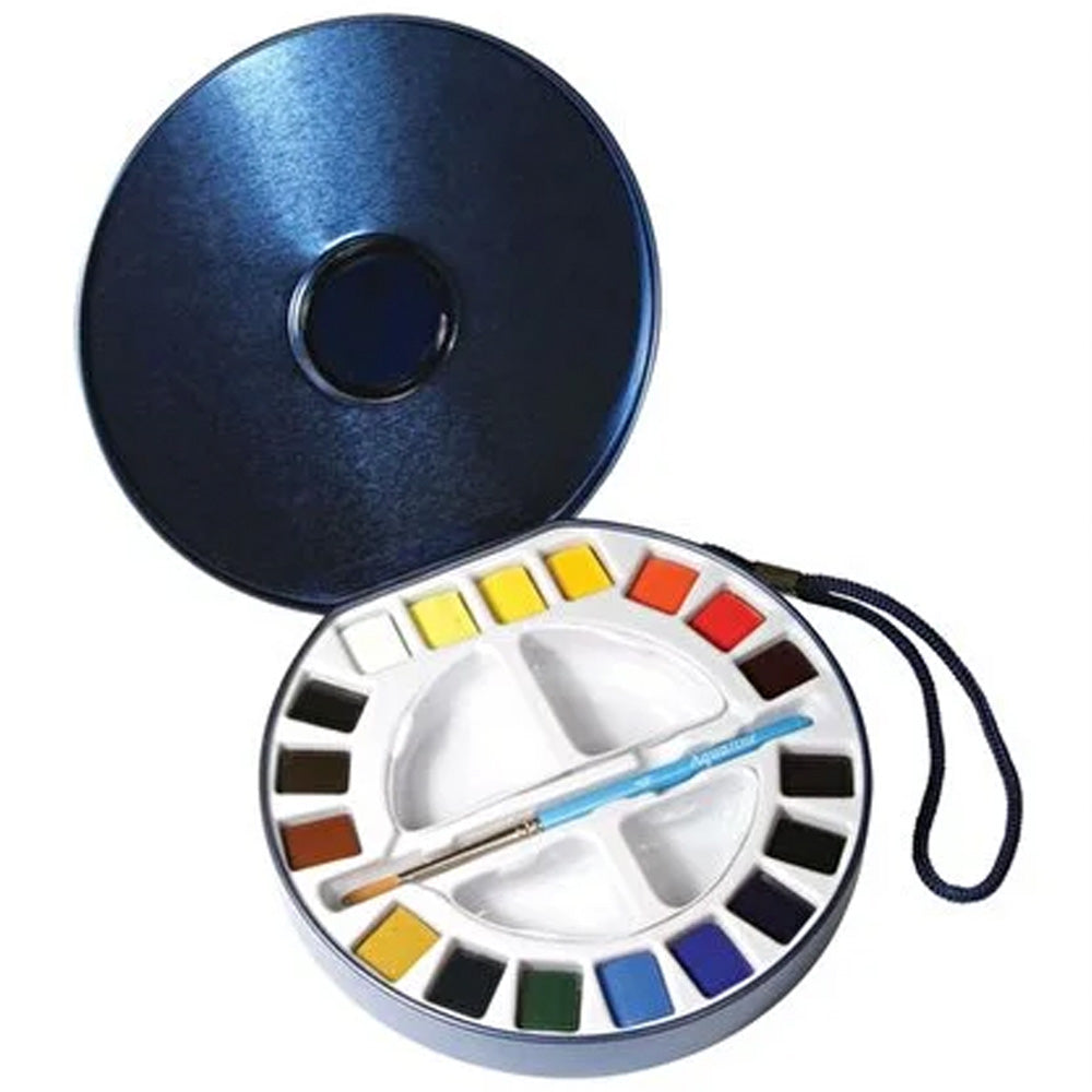 Daler Rowney Aquafine Travel Set Yarım Boy 18'li