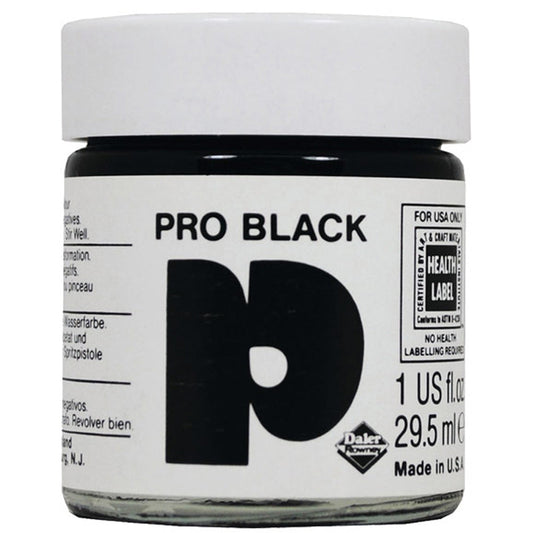 Daler Rowney Pro Ink Kaligrafi Mürekkebi 29.5ml Siyah