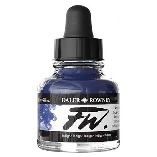 Daler Rowney FW Acrylic Artist Ink 29.5ml Indigo 127