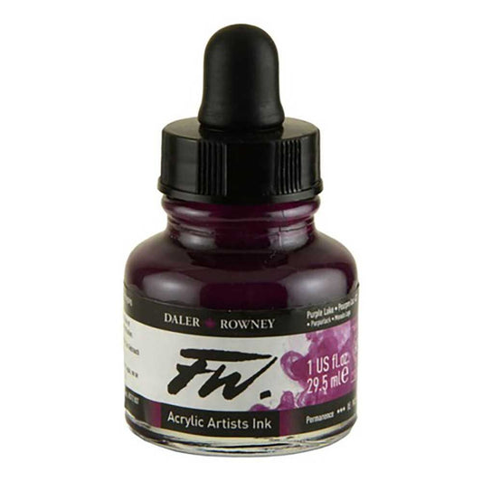 Daler Rowney FW Acrylic Artist Ink 29.5ml Purple Lake 437