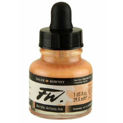 Daler Rowney FW Acrylic Artist Ink 29.5ml Flesh Tint 578
