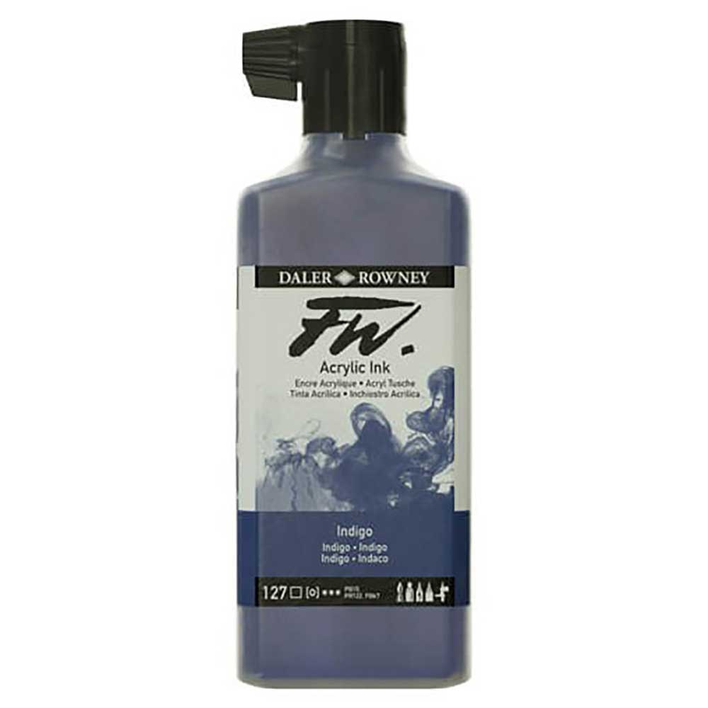 Daler Rowney FW Acrylic Artist Ink 180ml Indigo 127