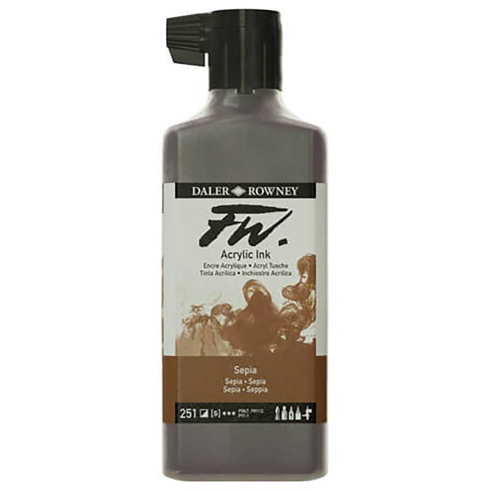 Daler Rowney FW Acrylic Artist Ink 180ml Sepia 251