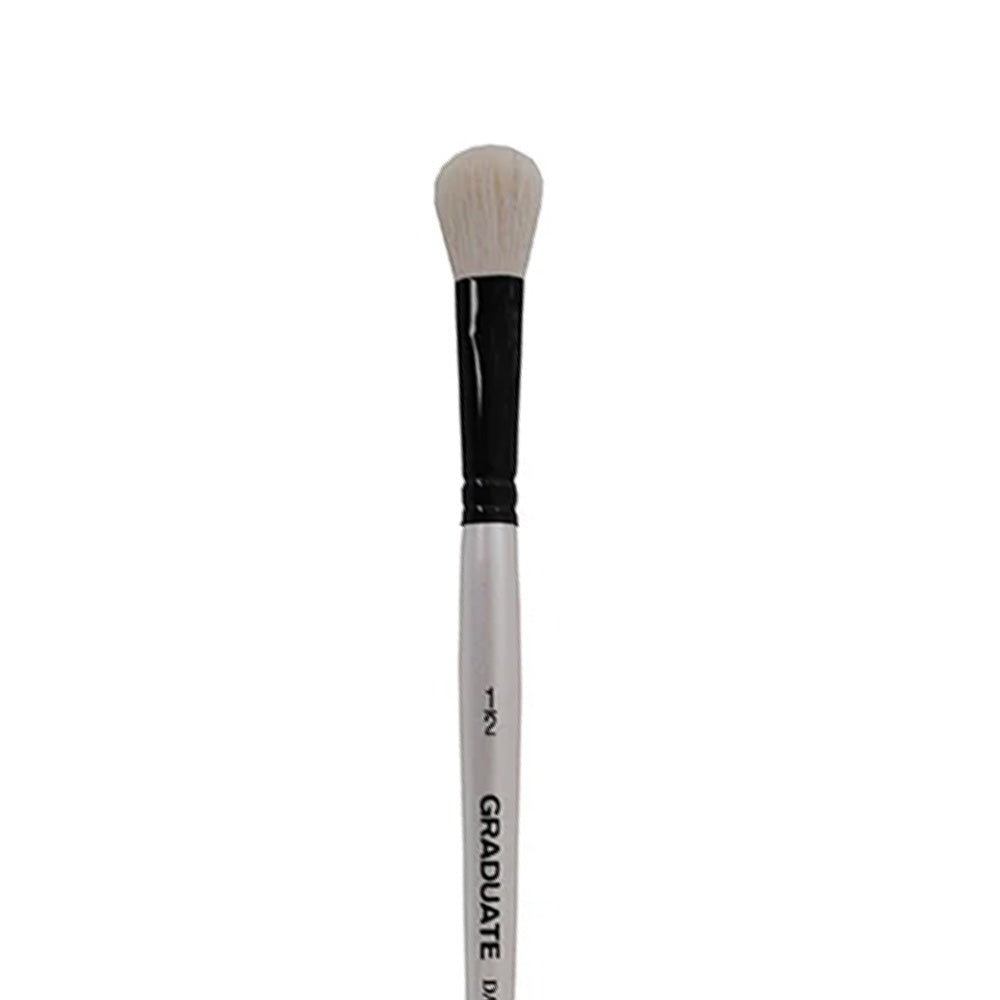 Daler Rowney Graduate Keçi Kılı Ponpon Fırça No:1/2 (Beyaz)
