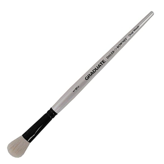 Daler Rowney Graduate Keçi Kılı Ponpon Fırça No:1/2 (Beyaz)