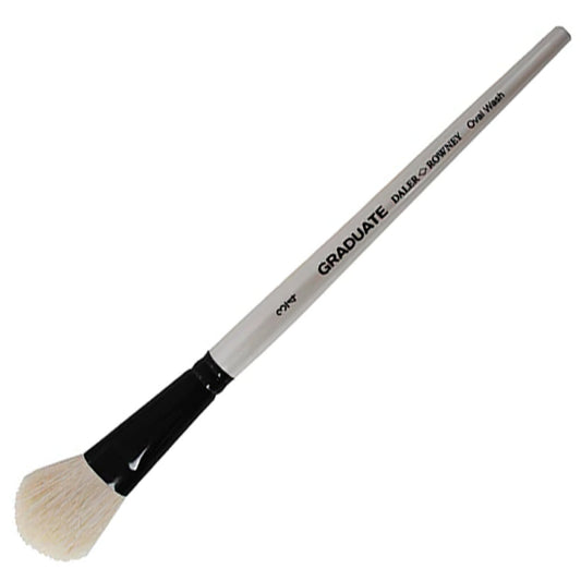 Daler Rowney Graduate Keçi Kılı Ponpon Fırça No:3/4 (Beyaz)