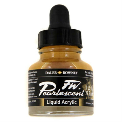 Daler Rowney FW Pearlescent Acrylic Inks 29.5ml Beel Bronze 110