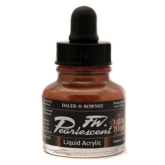 Daler Rowney FW Pearlescent Acrylic Inks 29.5ml Birdwing Copper 111