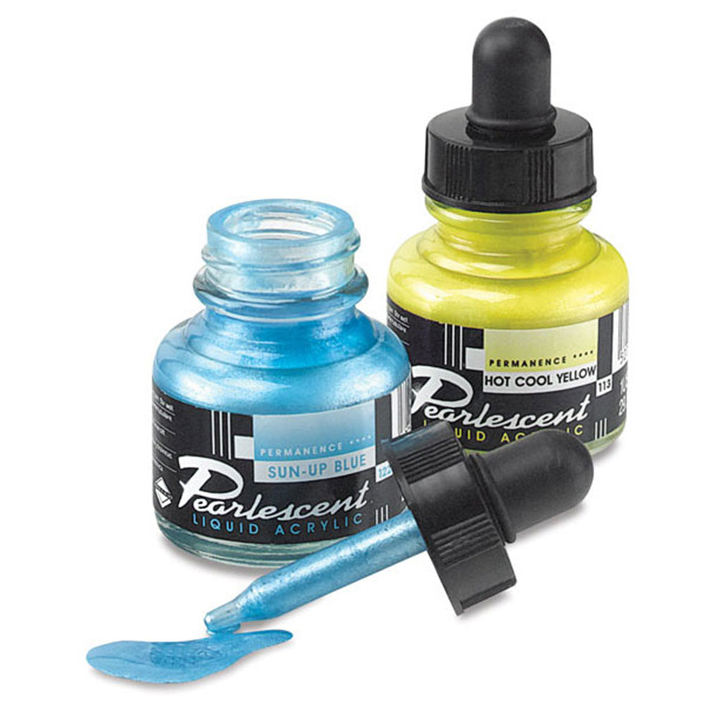 Daler Rowney FW Pearlescent Acrylic Inks 29.5ml Galactic Blue 112