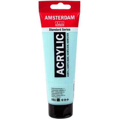 Amsterdam Acrylic 120ml Turquoise Green Light 660