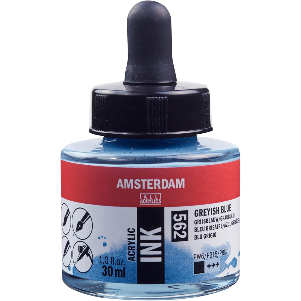Amsterdam Acrylic Ink 30ml Grey Blue 562