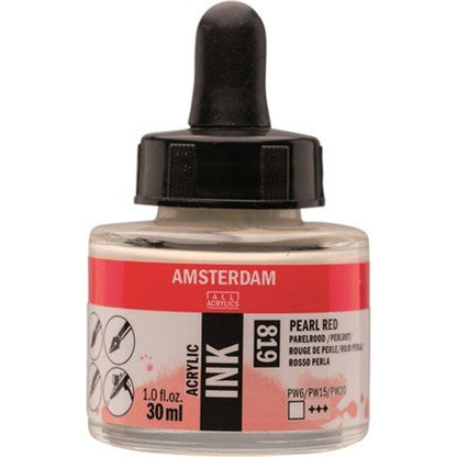 Amsterdam Acrylic Ink 30ml Pearl Red 819