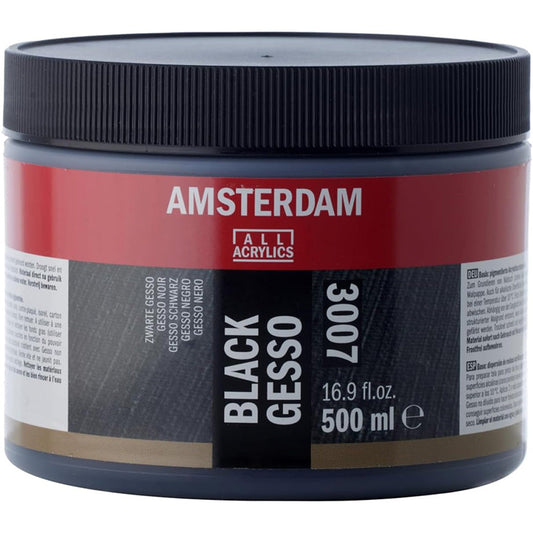 Amsterdam Acrylic Siyah Gesso 500ml