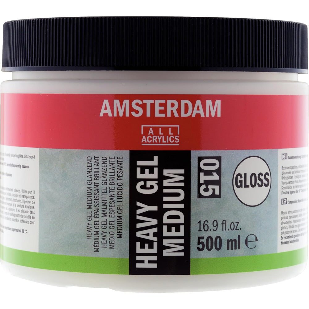 Amsterdam Heavy Gel Medium Glossy 015 500ml (Parlak)