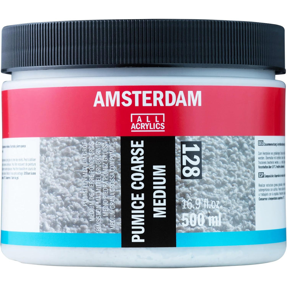 Amsterdam Pumice Coarse Medium 128 500ml (Süngertaşı Kalın Grenli)