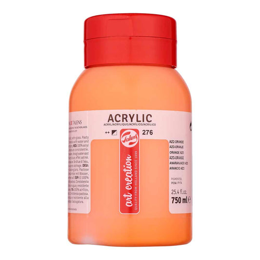 Art Creation Acrylic 750ml Azo Orange 276