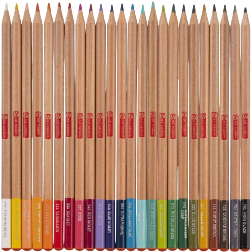 Art Creation Renkli Kuru Kalem Seti 24'lü