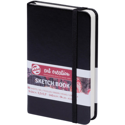 Talens Art Creation Sketchbook Black 140gr 9x14cm