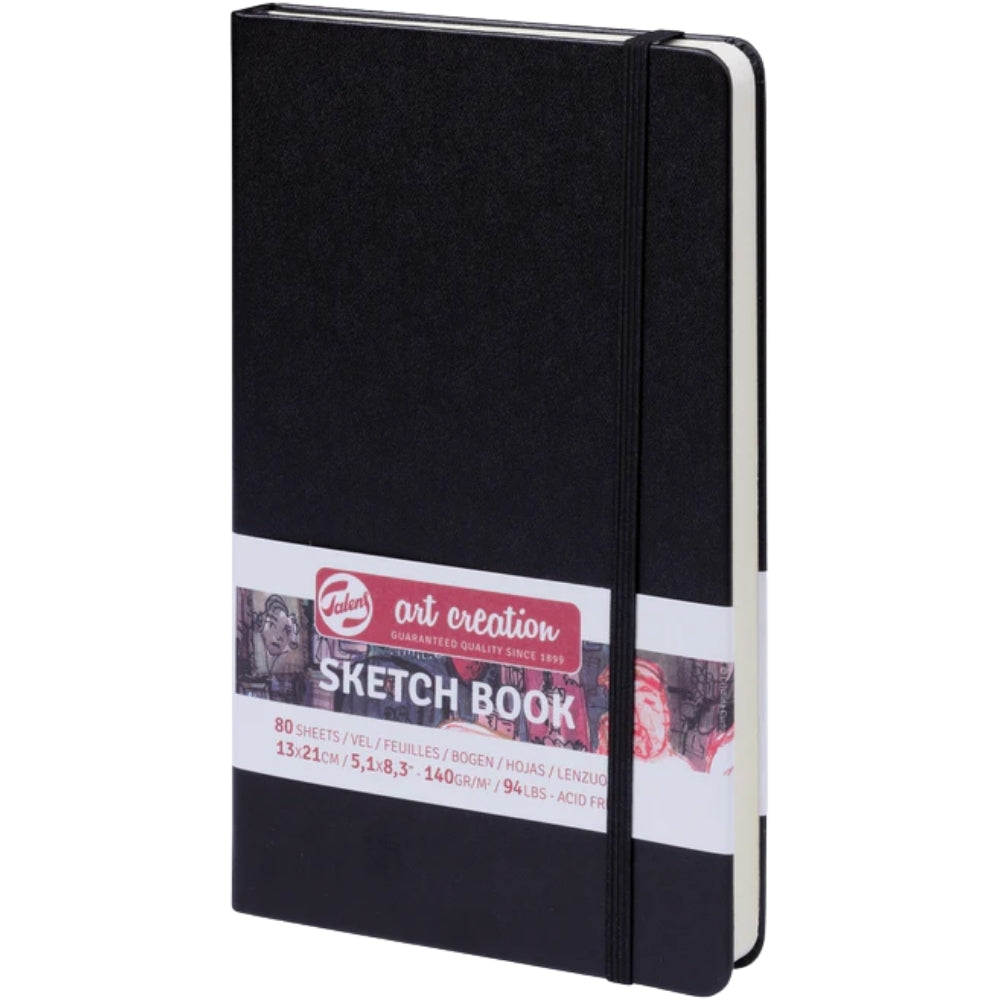 Talens Art Creation Sketchbook Black 140gr 13x21cm