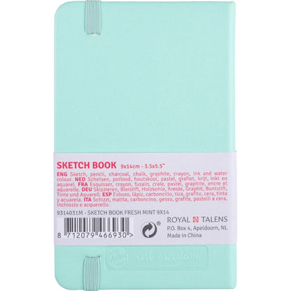 Talens Art Creation Sketchbook Fresh Mint 140gr 9x14cm