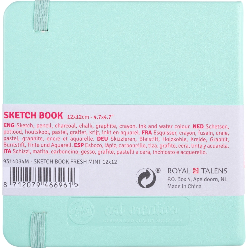 Talens Art Creation Sketchbook Fresh Mint 140gr 12x12cm