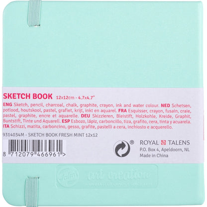 Talens Art Creation Sketchbook Fresh Mint 140gr 12x12cm