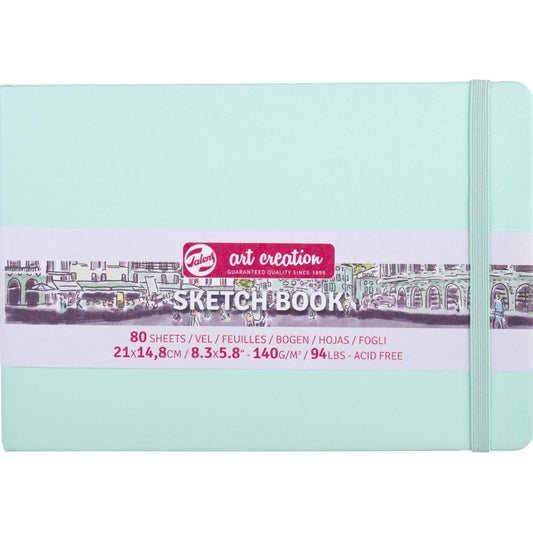 Talens Art Creation Sketchbook Fresh Mint 140gr 15x21cm